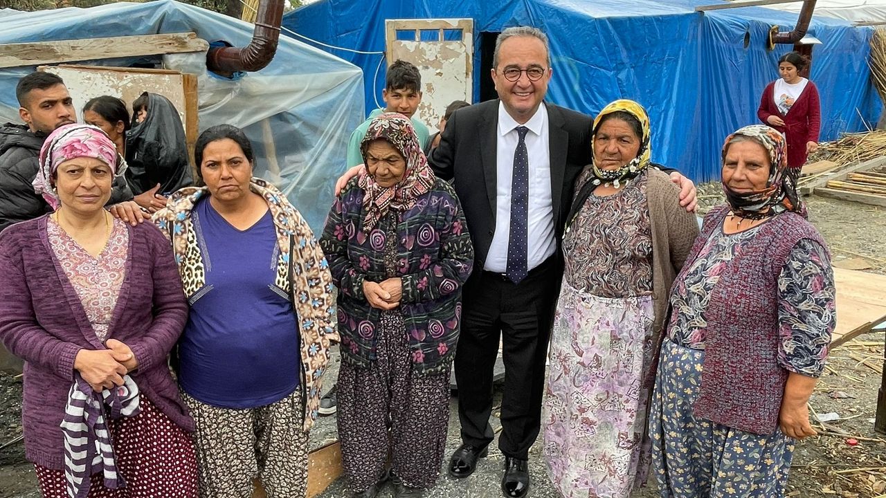 CHP’li Tezcan, Söke'de Roman vatandaşlarla bir araya geldi