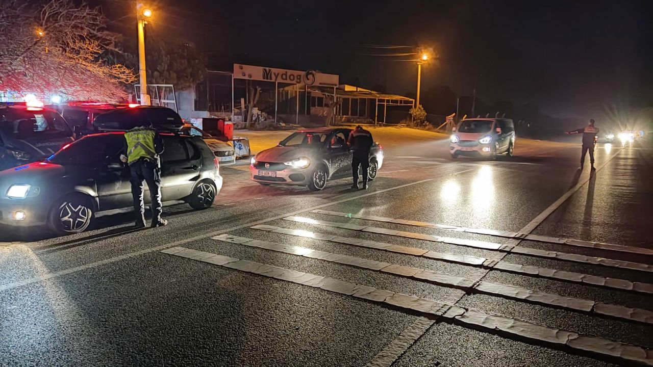 Aydın’da 25 sürücü trafikten men edildi