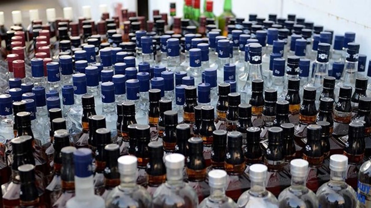 31 bin litre etil alkol ele geçirildi