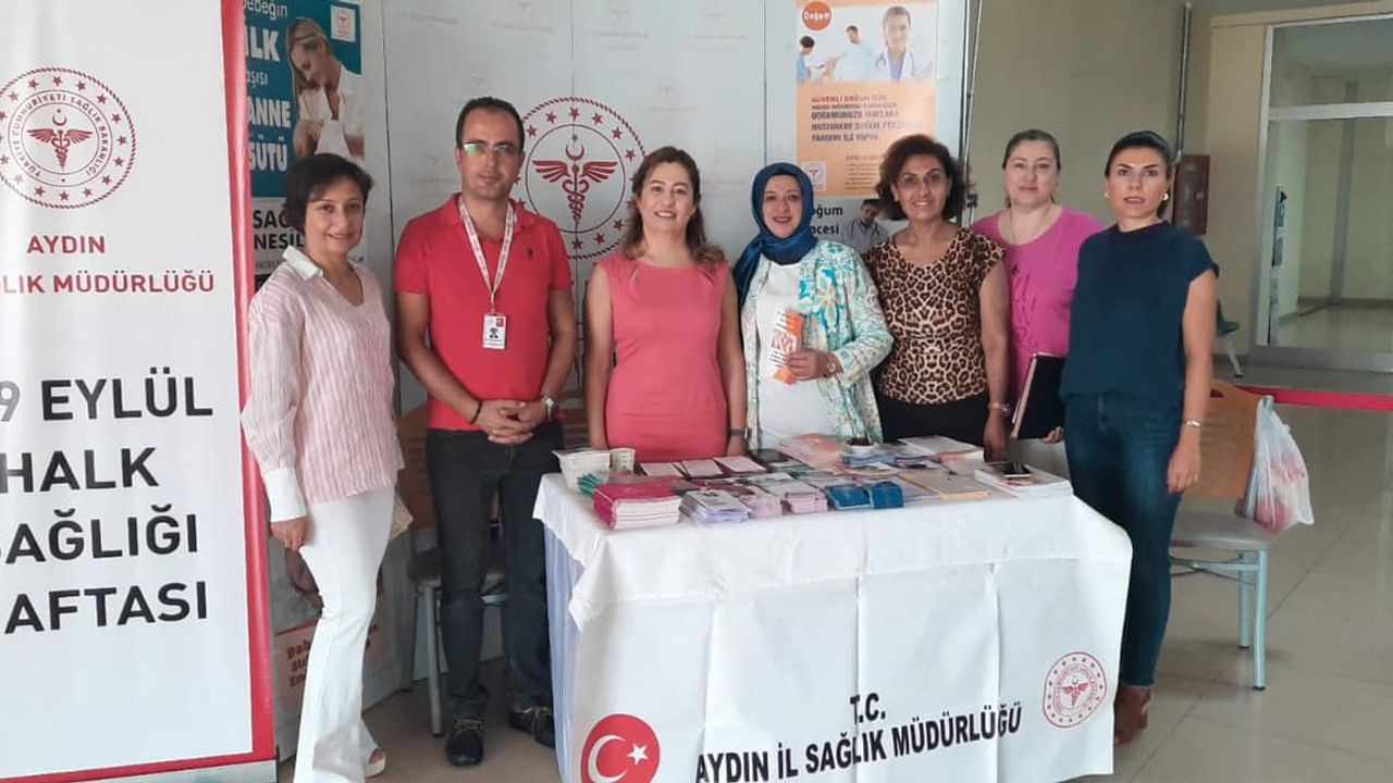 Aydın’da Halk Sağlığı Haftası etkinlikleri