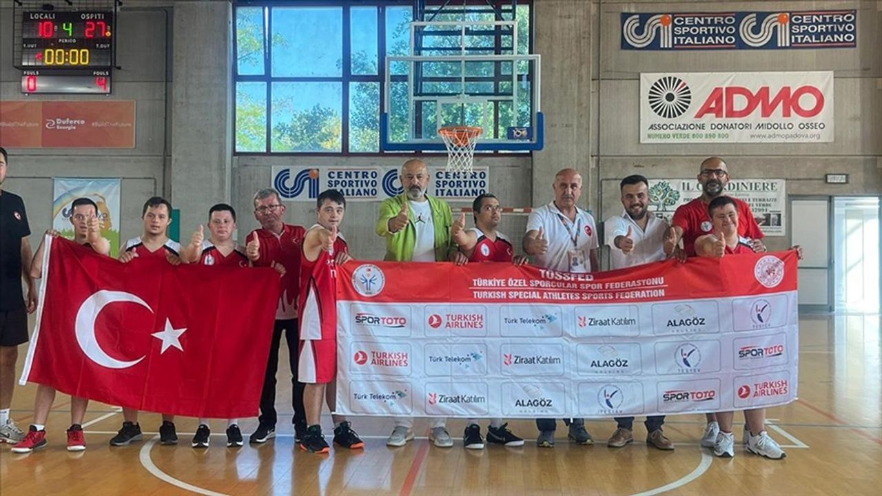 Down Sendromlu Milli Basketbol Takımı, Avrupa Şampiyonası'nda yarı finalde