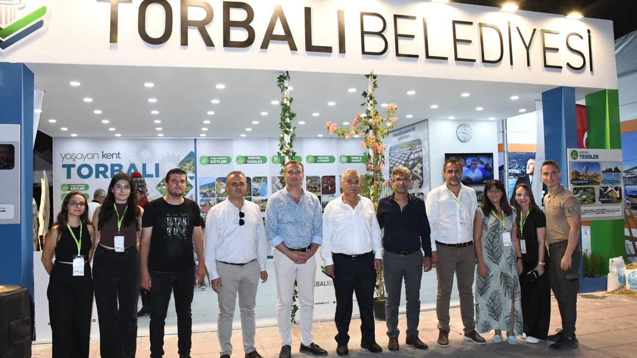Torbalı Belediyesi İzmir Fuarında yerini aldı