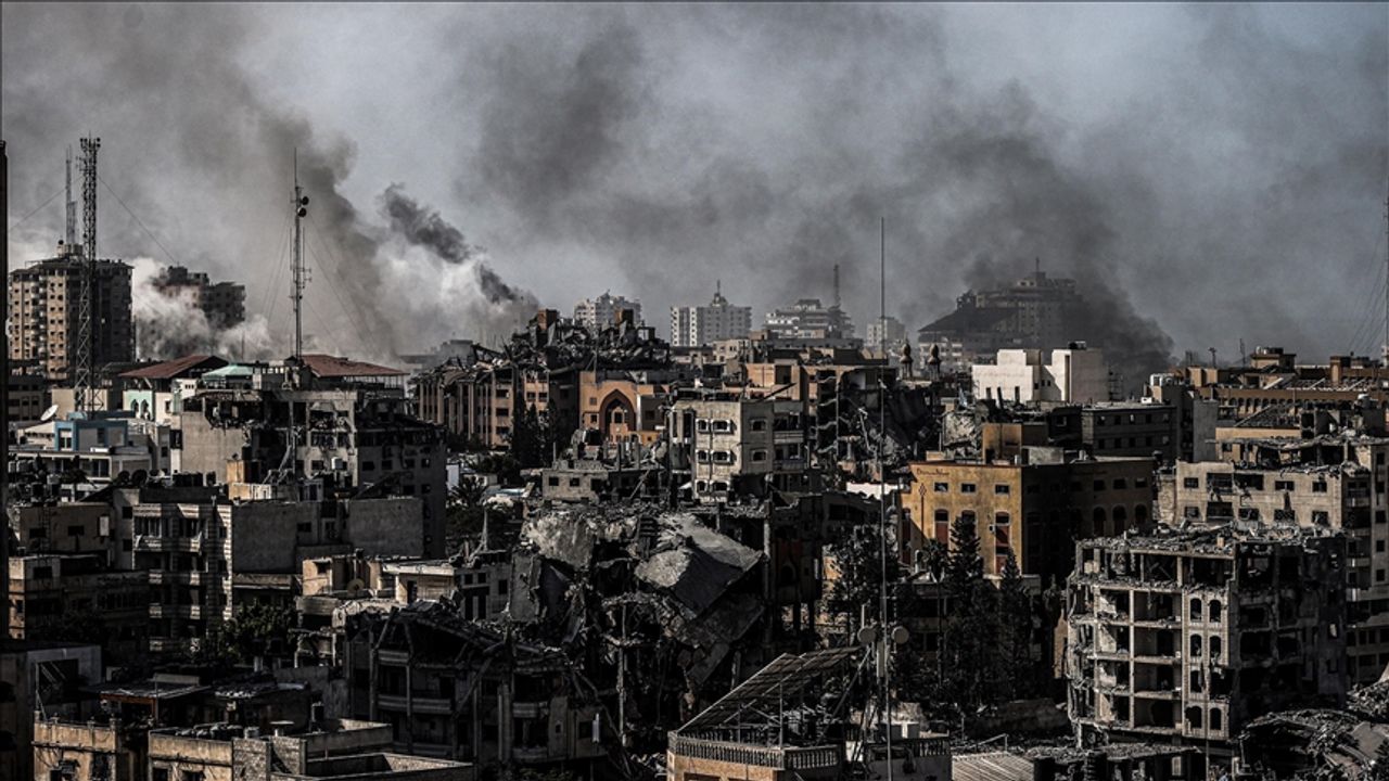İsrail'in Gazze'ye düzenlediği saldırılarda can kaybı 11 bin 78'e çıktı