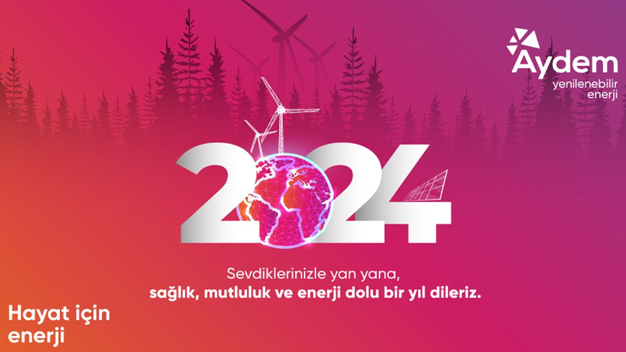 AYDEM yenilenebilir enerjiden yeni yıl mesajı