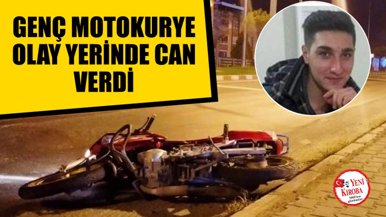 Buharkent’teki feci kazada motokurye hayatını kaybetti