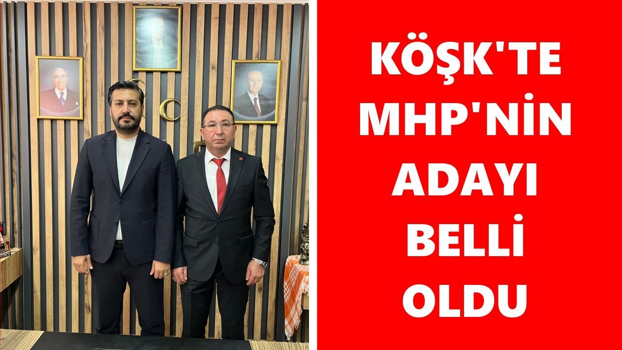 MHP Köşk'te tek listeyle kongreye gidiyor