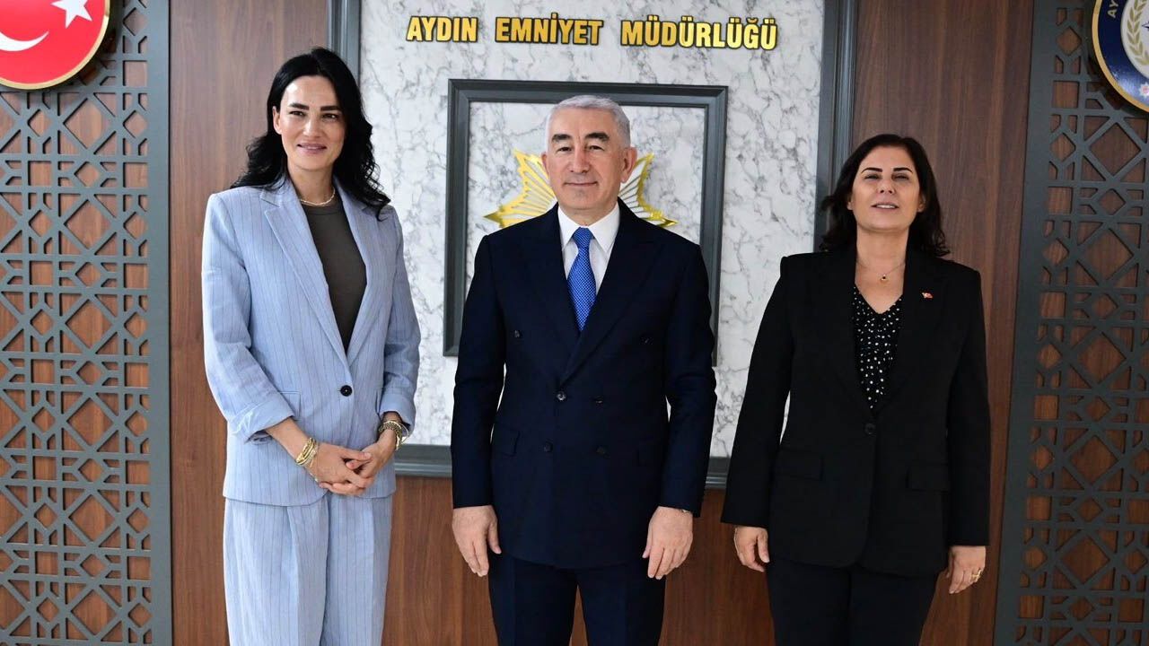 Sarıbaş ve Çerçioğlu’ndan Aydın Emniyet Müdürü Karaduman'a ziyaret