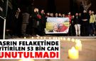 Asrın felaketinde yitirilen 53 bin can unutulmadı
