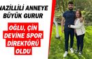 Nazillili anneye büyük gurur