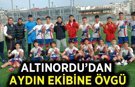 Altınordu'dan Aydın ekibine tebrik mesajı