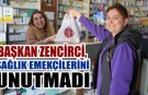 Başkan Zencirci’den Eczane Teknisyenleri'ne tatlı jest