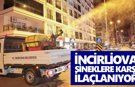 İncirliova sineklere karşı ilaçlanıyor