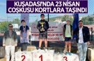 Kuşadası’nda 23 Nisan coşkusu kortlara taşındı