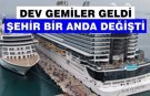 Kuşadası’na kruvaziyer akını: 5 bin turist geldi
