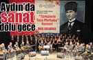 Aydın’da türkülerle unutulmaz gece