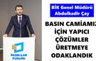 BİK Genel Müdürü Abdulkadir Çay: Basın camiamız için yapıcı çözümler üretmeye odaklandık