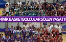 Aydın’da minik basketbolcular şölen yaşattı