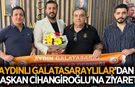Aydınlı Galatasaraylılar'dan MHP İl Başkanı Cihangiroğlu'na ziyaret