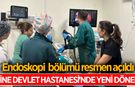 Çine Devlet Hastanesi’nde yeni dönem: Endoskopi birimi açıldı