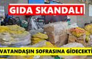 Depodan skandal çıktı: Tonlarca bozuk çikolata ve konserve bulundu