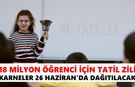 Okullarda geri sayım başladı: Yaz tatili için son ders zili cuma günü çalacak