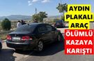 Aydın plakalı otomobilin karıştığı feci kaza can aldı