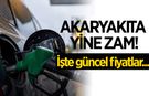 Akaryakıta yine zam!
