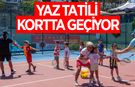Aydın'da çocuklar raket tuttu, veliler bu bilgileri not aldı! Kuşadası'nda dikkat çeken yaz okulu