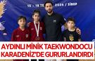 Aydınlı Ecrin, Karadeniz'de gururlandırdı