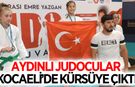 Aydınlı judocular Kocaeli'de kürsüye çıktı