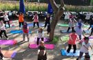 Başkan Yetişkin'den açık hava yoga daveti
