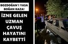 Bozdoğan'ı yasa boğan kaza: İzne gelen uzman çavuş hayatını kaybetti