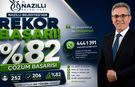 Nazilli Belediyesi'nde dikkat çeken başarı!