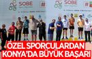 Aydınlı özel sporculardan Konya'da büyük başarı
