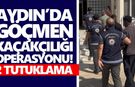 Aydın’da göçmen kaçakçılığı operasyonu! 2 tutuklama