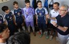 Başkan Tetik, Pınarbaşısporlu genç futbolcuların heyecanına ortak oldu