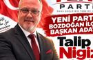 Yeni Parti Bozdoğan'a yeni talip: Talip Nigiz adaylığını açıkladı