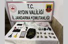 Nazilli’de evden çok sayıda madde çıktı