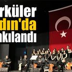Anadolu’nun sesi Aydın’da yükseldi