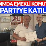 Aydın'da emekli komutan, İYİ Parti'ye katıldı