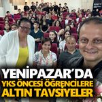 Yenipazar’da YKS öncesi öğrencilere altın tavsiyeler
