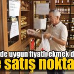 Efeler Belediyesi'nden aile bütçesine destek! EFE Ekmek satışta