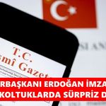 Cumhurbaşkanı Erdoğan'ın imzasıyla kritik atamalar! Çok sayıda isim değişti