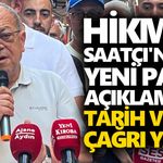 Hikmet Saatçı'ndan yeni parti açıklaması! Tarih verip, çağrı yaptı