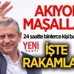 Yeni Parti'ye bağış yağdı! 24 saatte binlerce kişi bağış yaptı