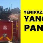 Yenipazar'da yangın paniği
