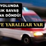 Kamyonla otomobil çarpıştı: 1 ölü, 2 yaralı