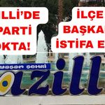 Aydın'ın Nazilli ilçesinde şok istifa