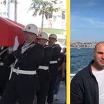 Korkunç kazada ölen polis memuru ebediyete uğurlandı