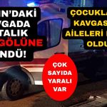 Aydın'da çocukların kavgasına aileleri dahil oldu: 2'si ağır 6 yaralı